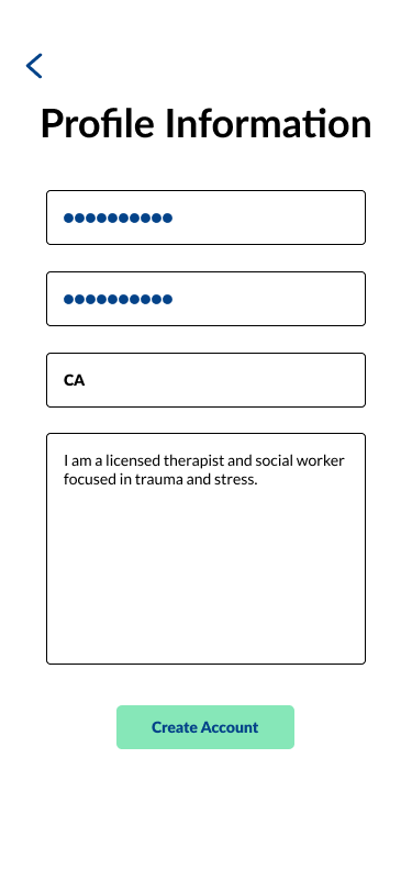 Therapist Sign Up