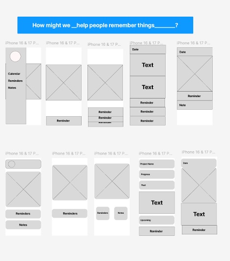 Screen Design Calendar App